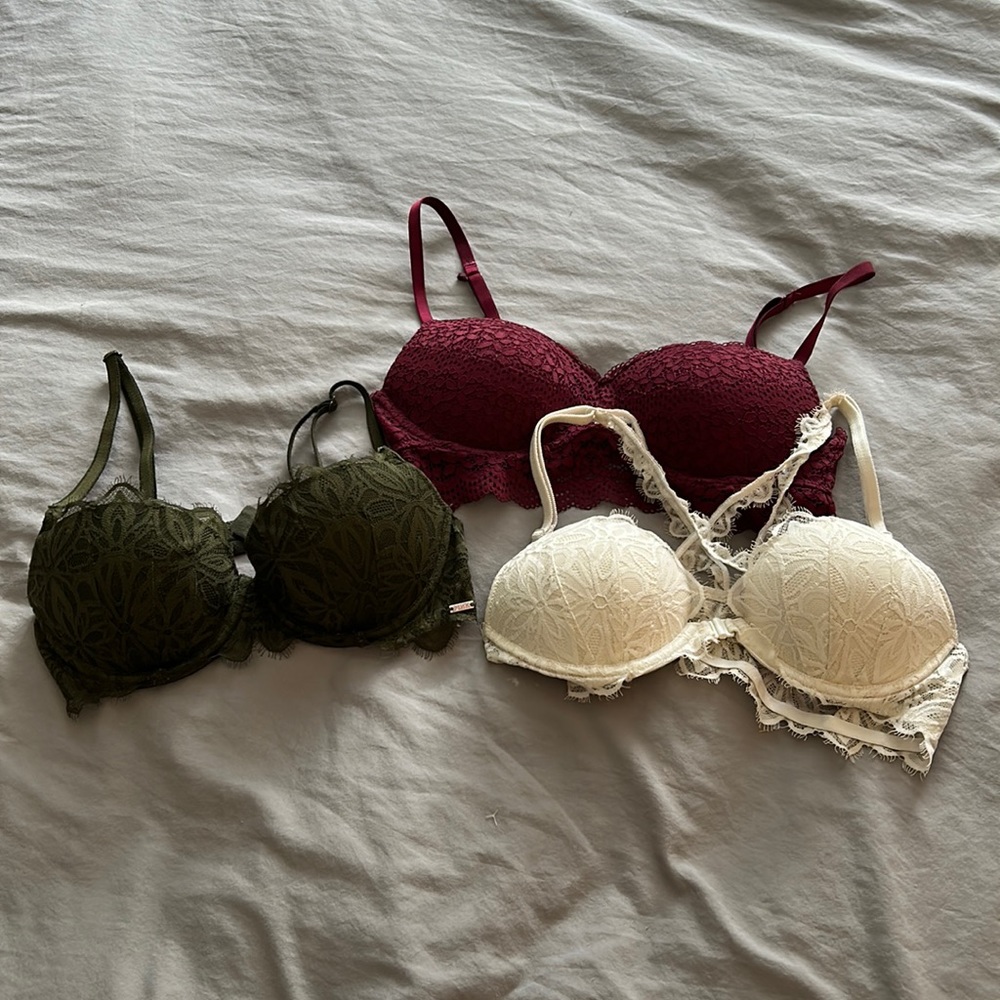 34B LACE PUSH UP BRA BUNDLE!